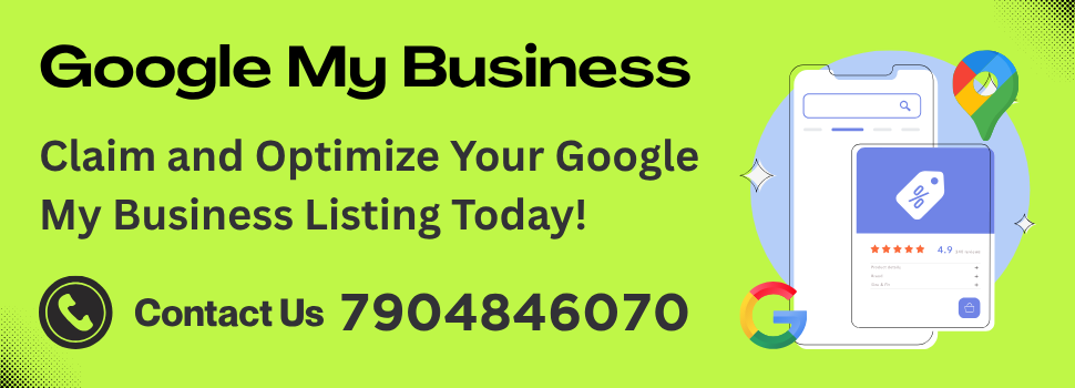 Google Map service banner showcasing digital map integration for business locations